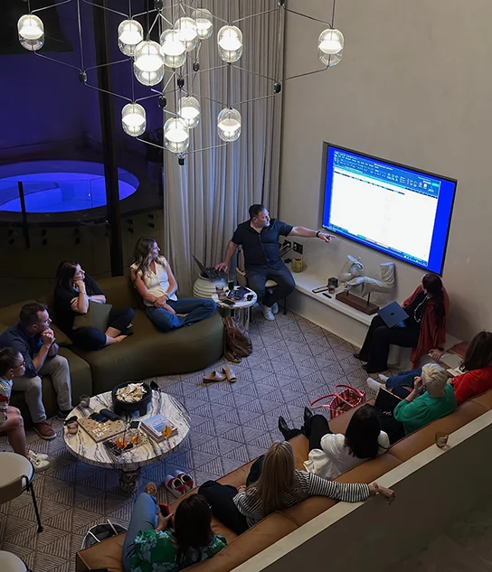 Justin Kabbani at the Executive AI Residency